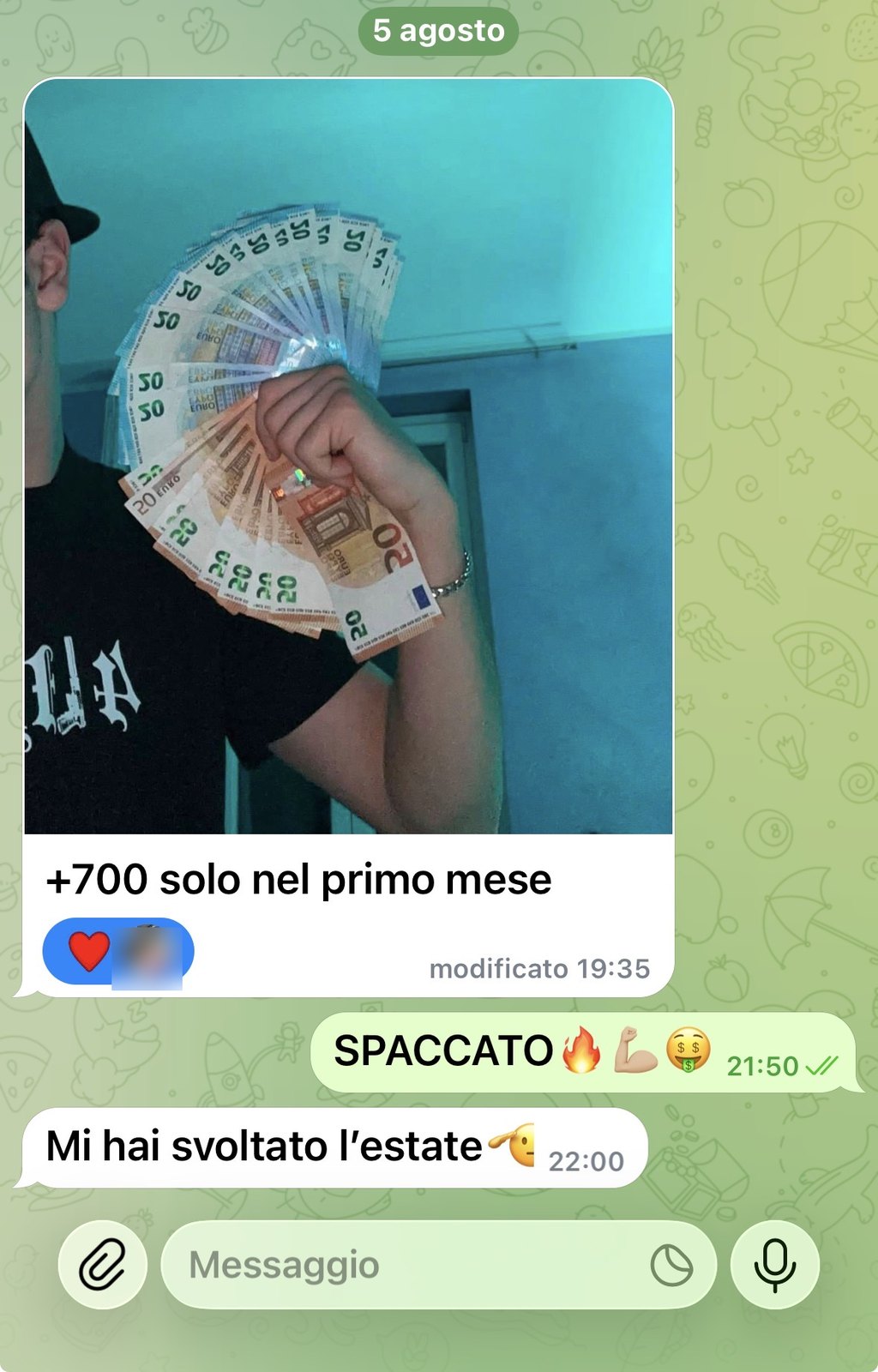Esperienza condivisa dalla community STARYA 1