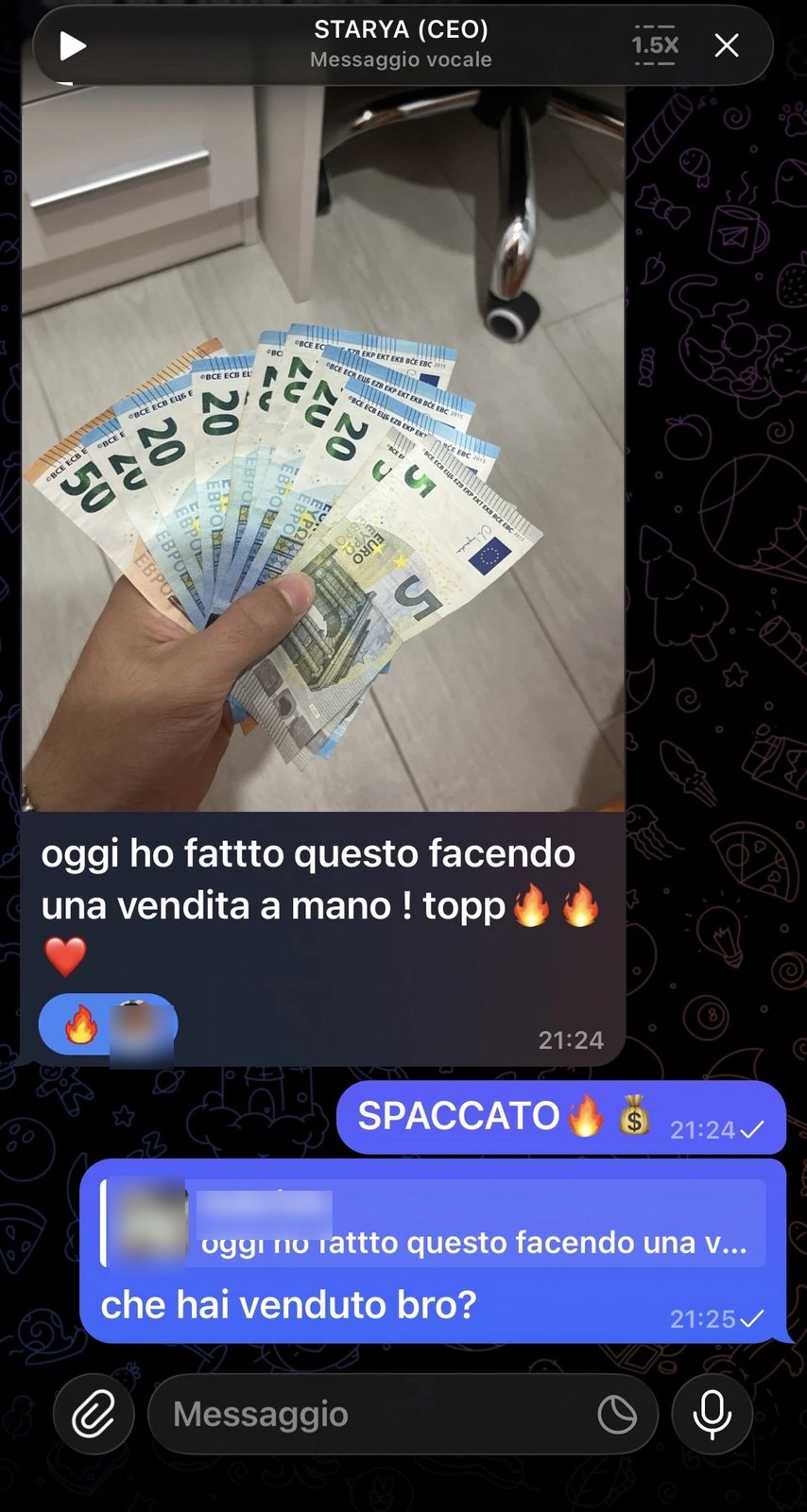 Esperienza condivisa dalla community STARYA 3